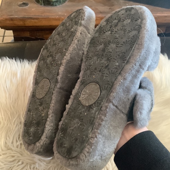 Ugg fuzz yeah sleeper sandals sz 8 euc - Picture 7 of 7